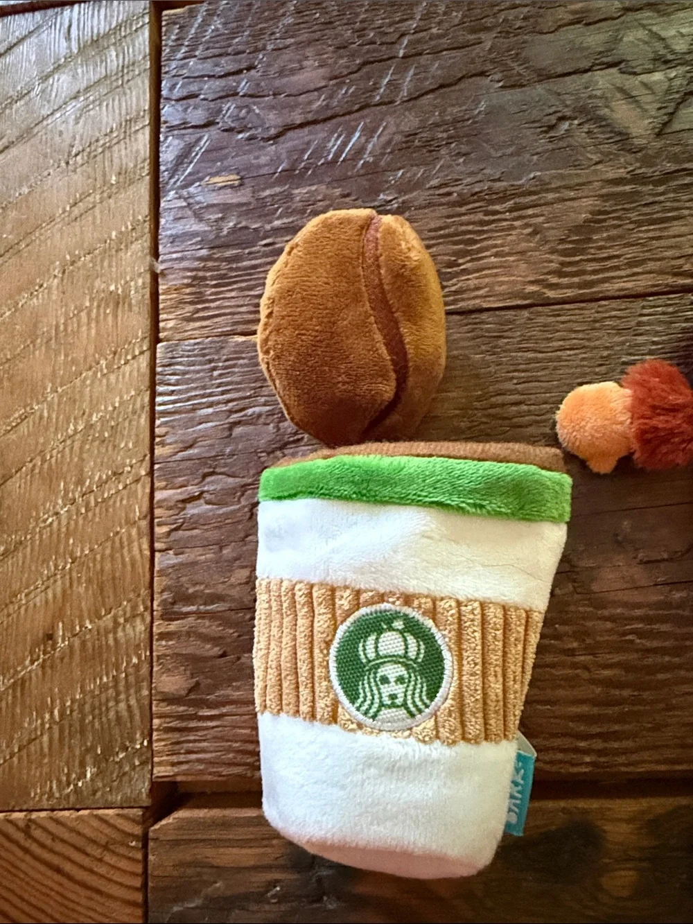 BARK Plush Coffee Cup & Grrrrrvana Seattle Themed Furry Toy Duo